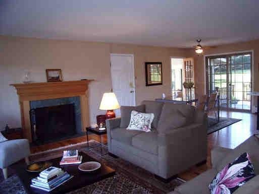 77 Swamp Road West Stockbridge, MA 01266 - Photo 5 of 6 a living room with furniture and a fireplace