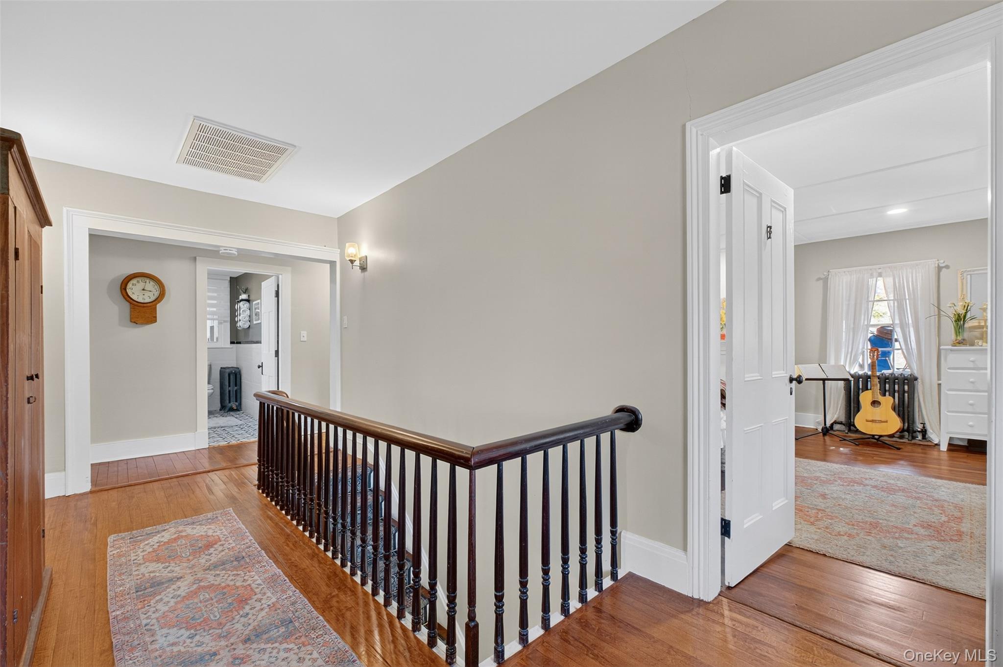 30 Old Post Road North Red Hook, NY 12571 - Photo 27 of 39 a view of a hallway with wooden floor and a living room