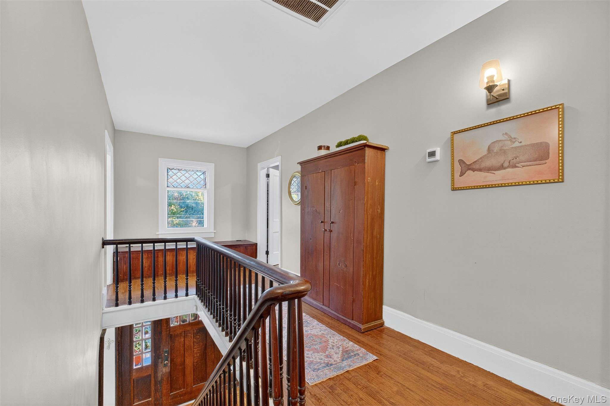 30 Old Post Road North Red Hook, NY 12571 - Photo 29 of 39 a view of entryway with stairs and wooden floor