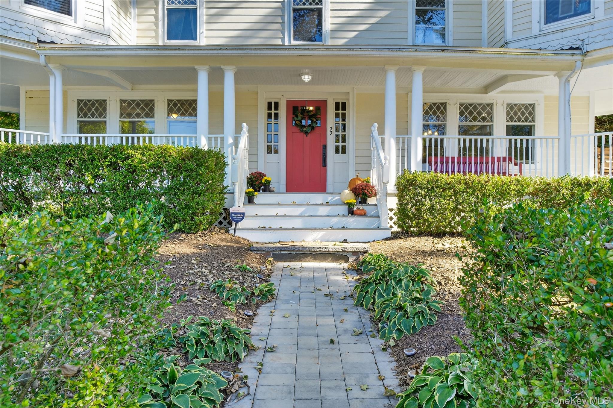 30 Old Post Road North Red Hook, NY 12571 - Photo 5 of 39 front view of a brick house with a large windows