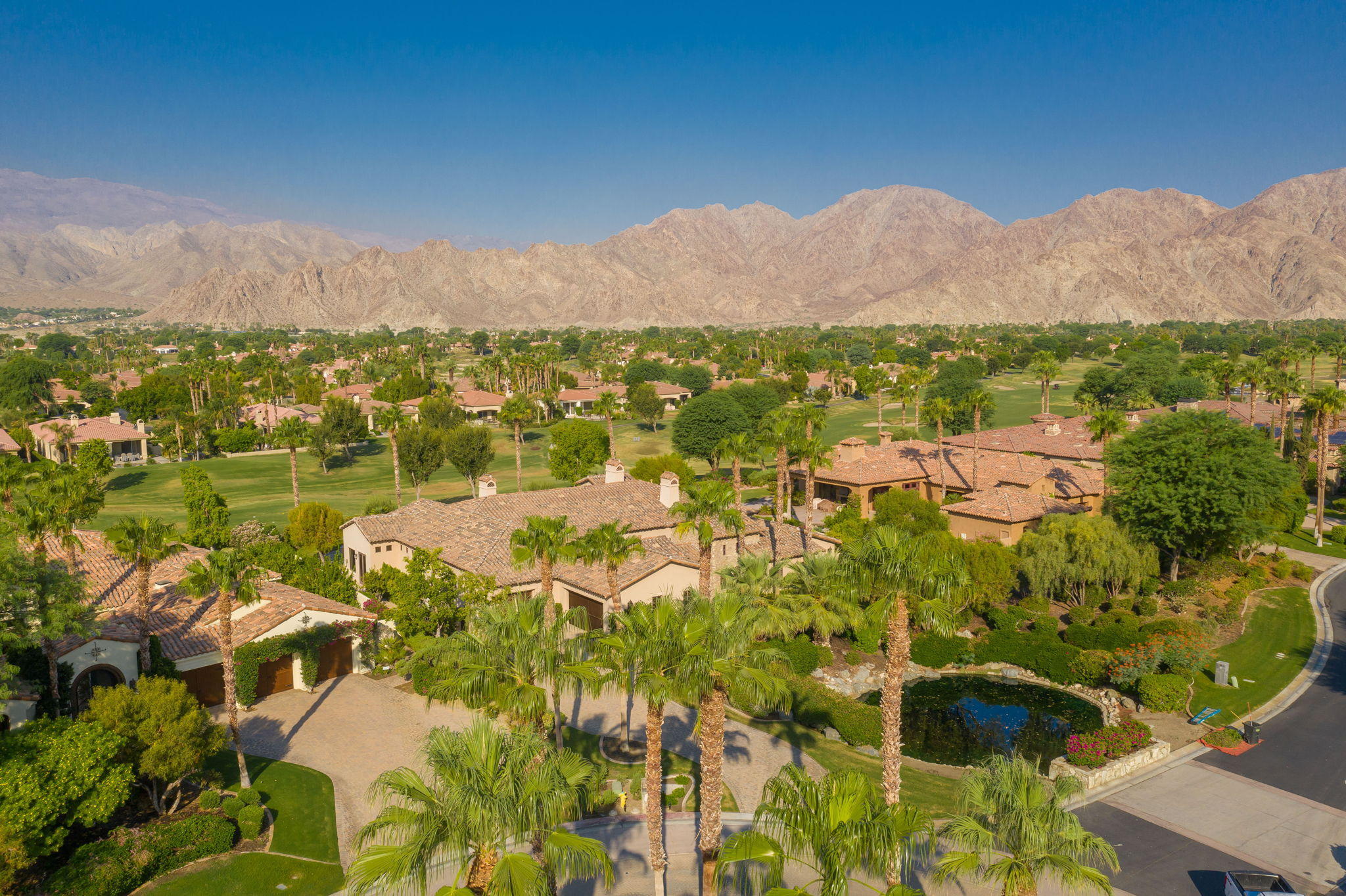 57325 Peninsula Lane La Quinta, CA 92253 - Photo 2 of 66 a view of a city with mountains in the background