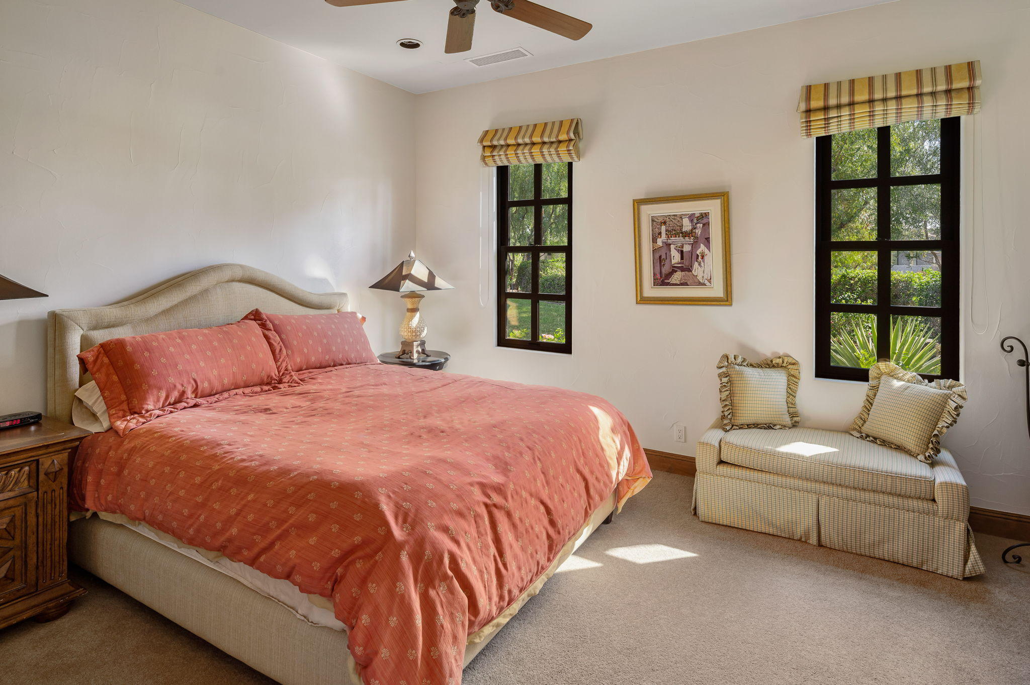57325 Peninsula Lane La Quinta, CA 92253 - Photo 65 of 66 a bedroom with a bed mirror and window