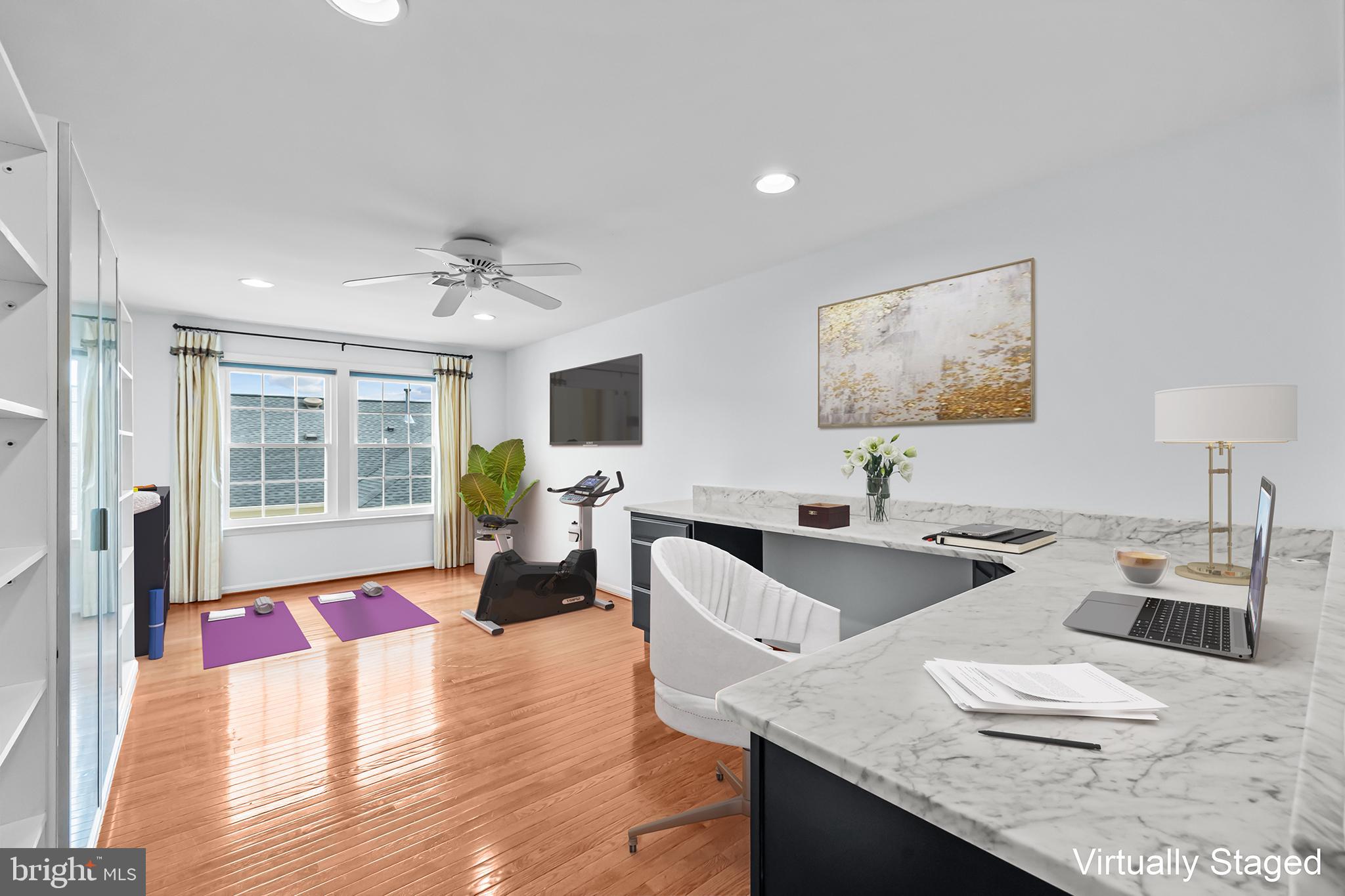 20366 Cloverfield Terrace Sterling, VA 20165 - Photo 51 of 96 Bright and airy home office retreat.
