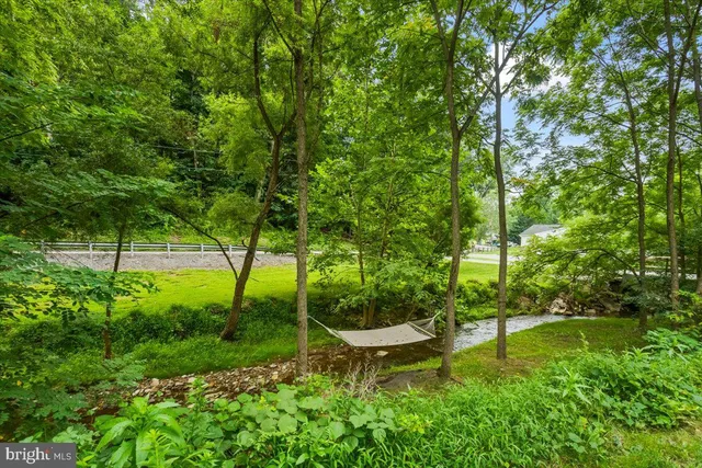 a view of an entryway with wooden floor and windows