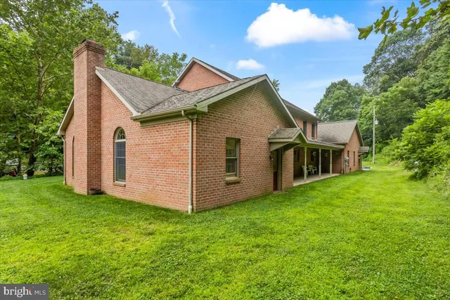a house with a outdoor space