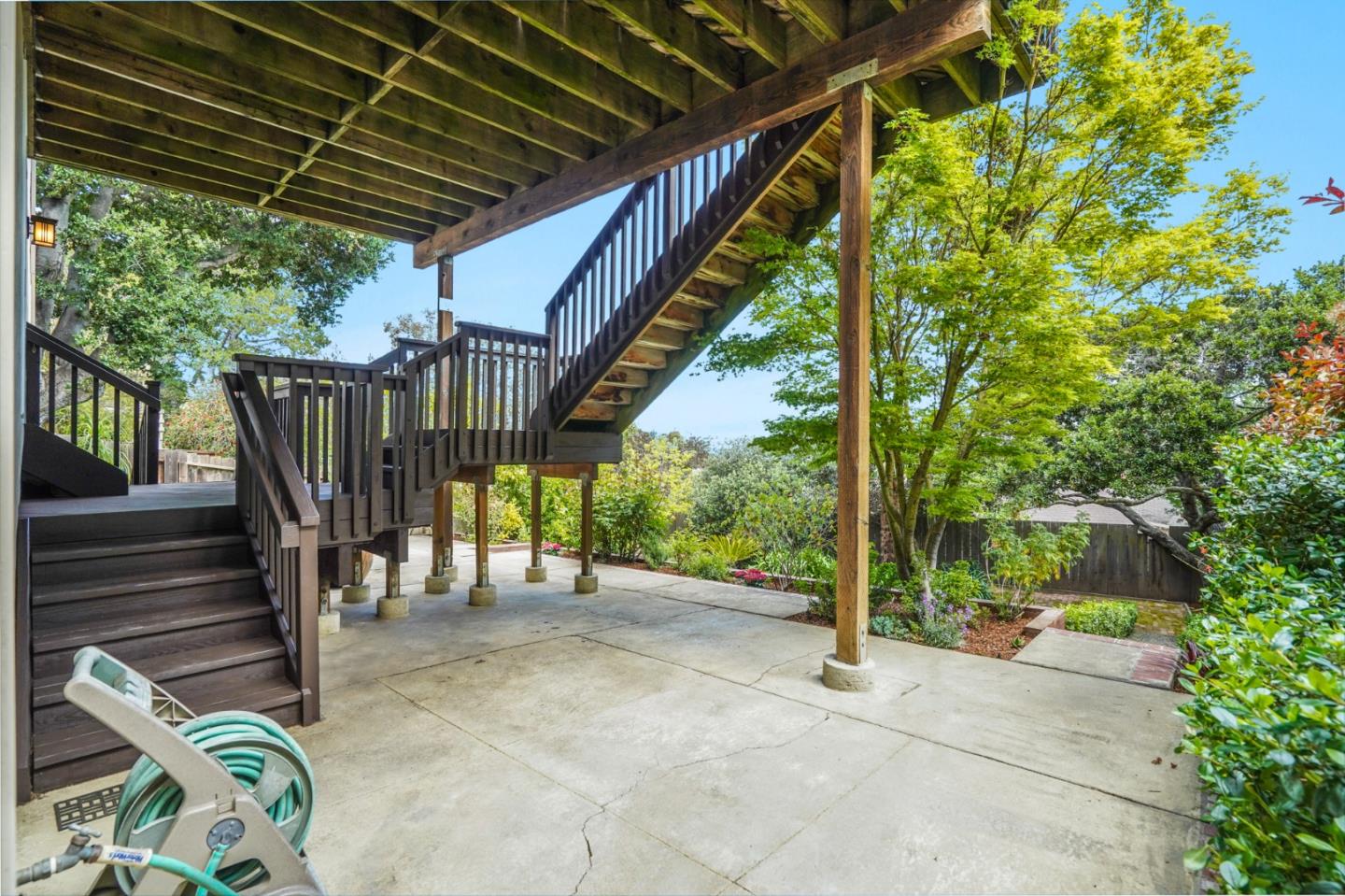 2211 Ewell Road Belmont, CA 94002 - Photo 32 of 44 a view of porch with seating space