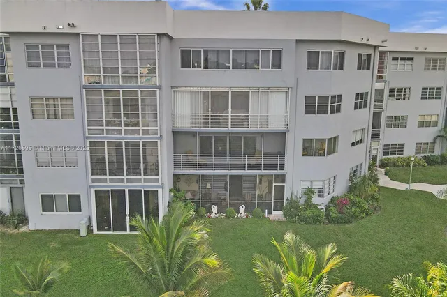 a view of a city with a lake