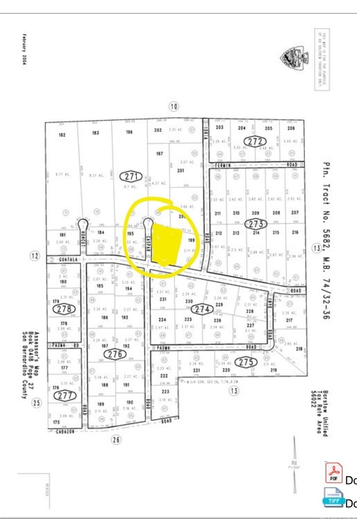 0 Casper Road Apple Valley, CA 92307 - Photo 1 of 1 Gallery Image 1