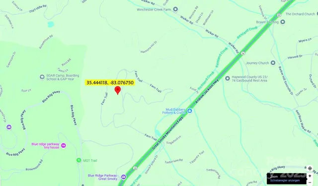 a view of a golf course with a park