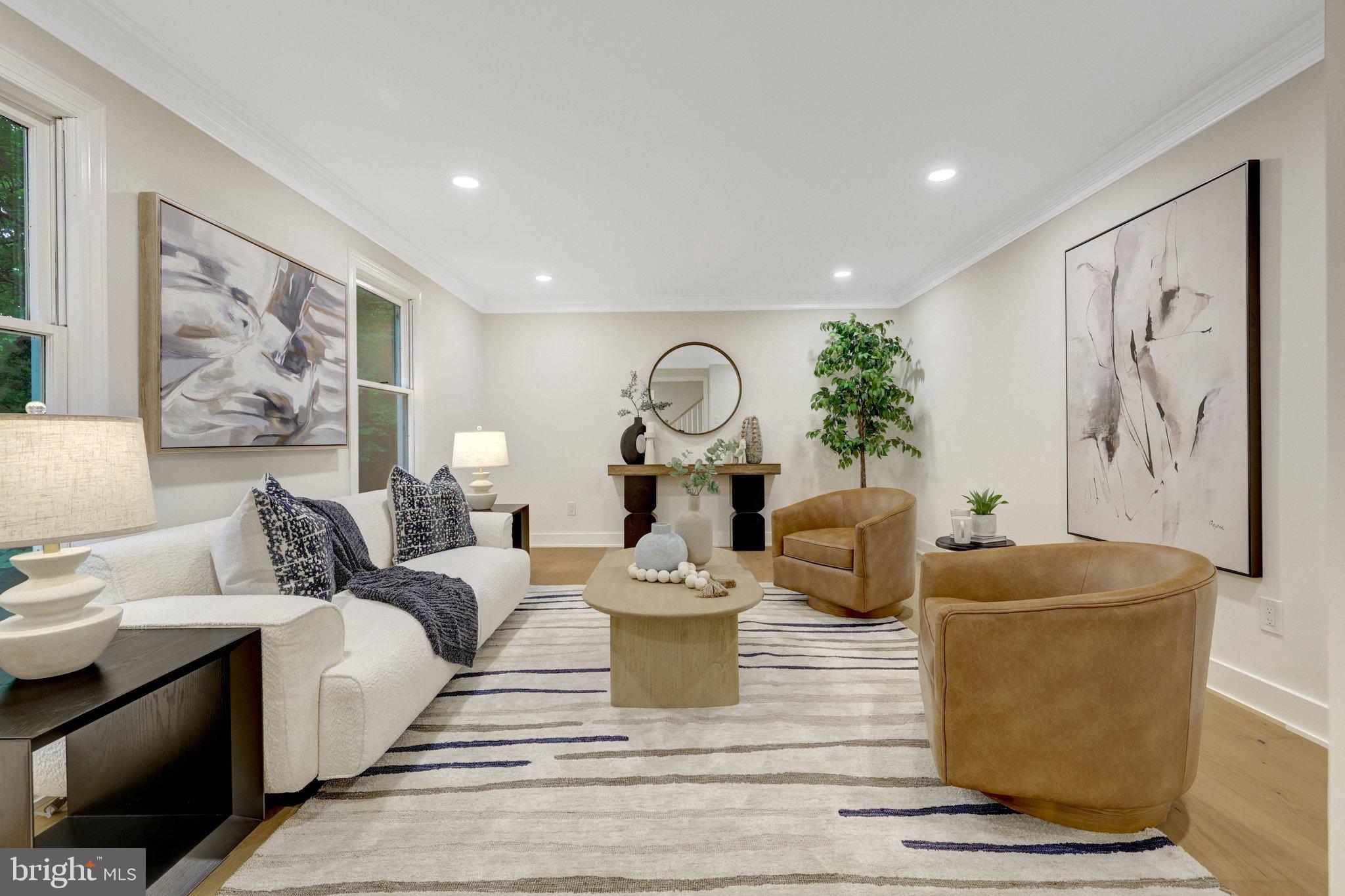 1132 Springvale Road Great Falls, VA 22066 - Photo 4 of 81 Modern elegance in a cozy living space.