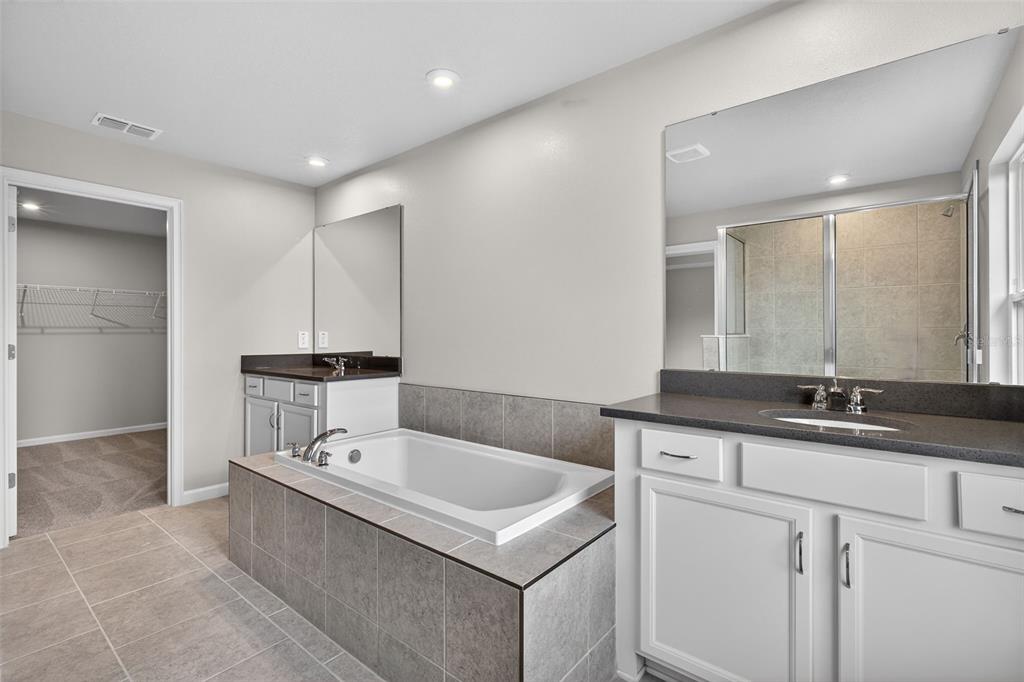 3352 Timber Xing Avenue Brandon, FL 33511 - Photo 22 of 35 a bathroom with a sink and a mirror