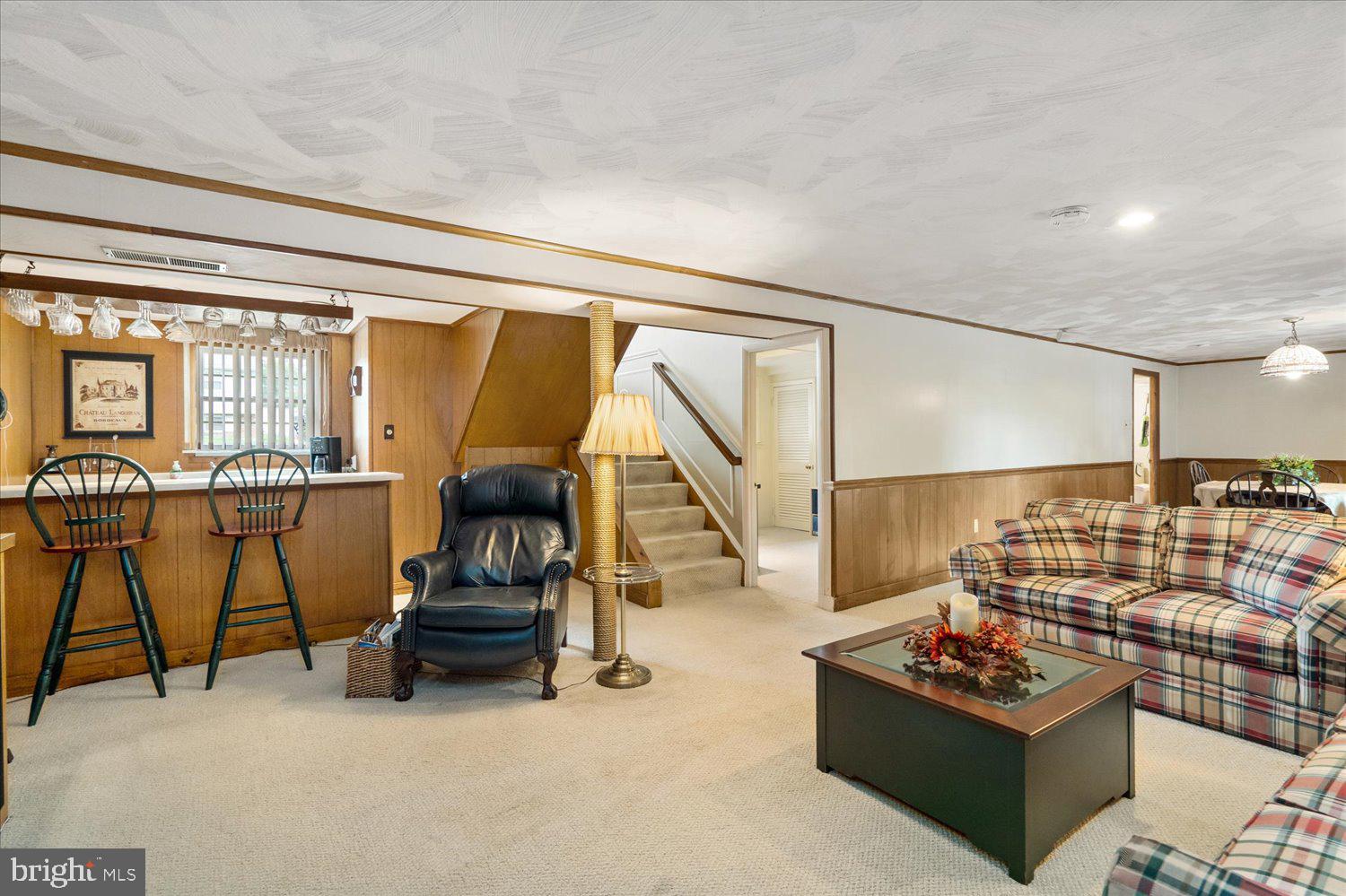 806 Suburbian Road Reisterstown, MD 21136 - Photo 22 of 41 View Towards Bar and Living Room
