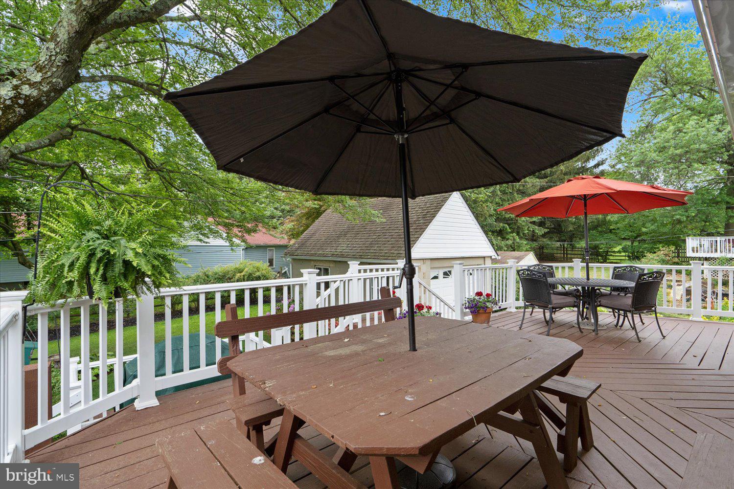 806 Suburbian Road Reisterstown, MD 21136 - Photo 36 of 41 Deck Furniture Conveys with Sale!