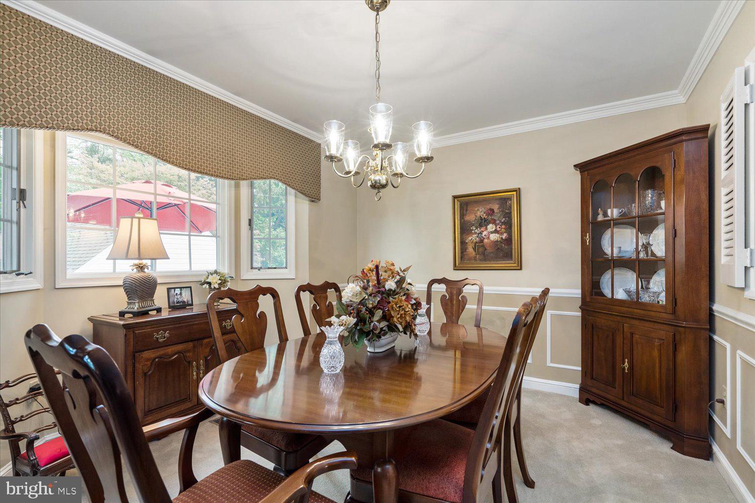 806 Suburbian Road Reisterstown, MD 21136 - Photo 7 of 41 Separate Dining Area Off Family Room and Kitchen
