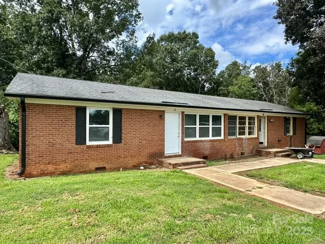 a house that has outdoor space