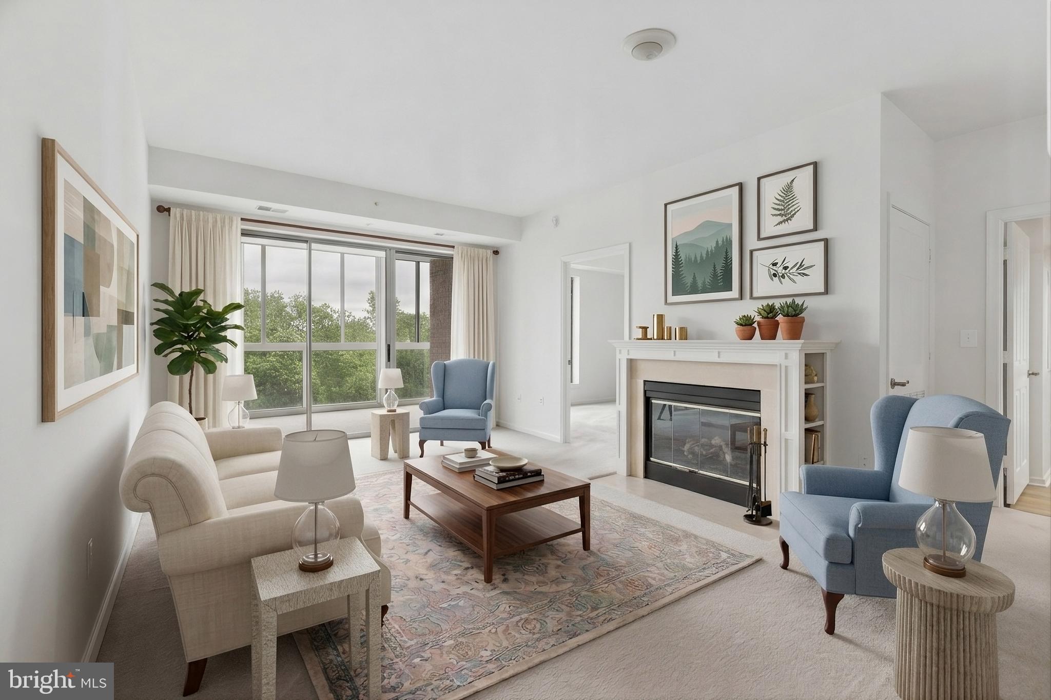 19355 Cypress Ridge Terrace, Unit 314 Leesburg, VA 20176 - Photo 3 of 51 Virtually staged living room