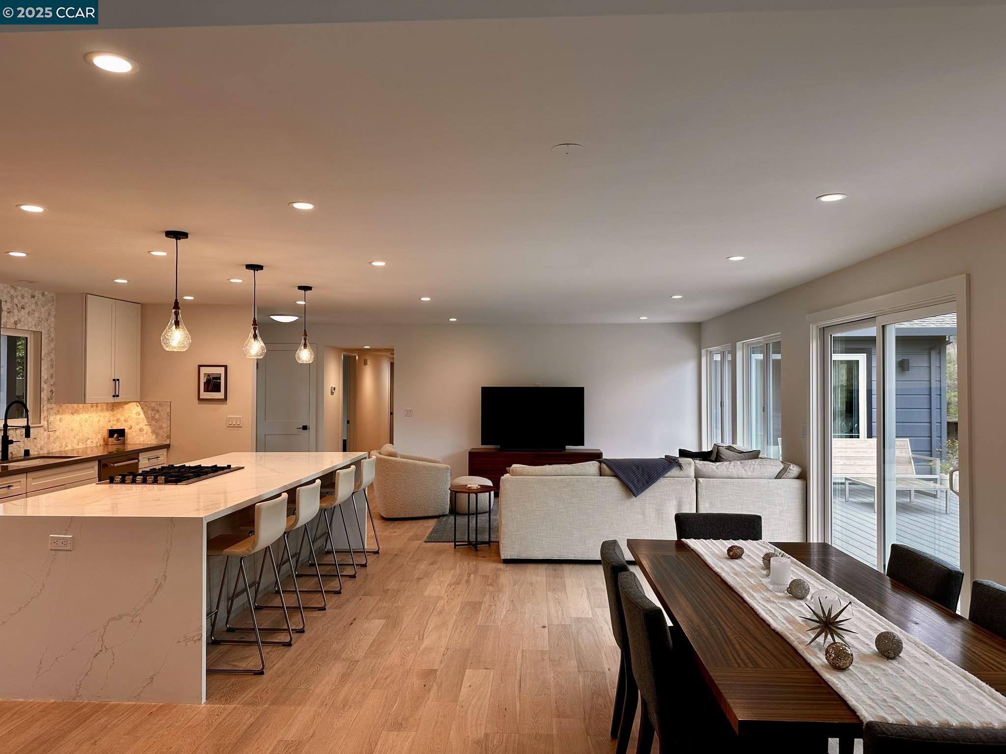 226 Alderbrook Place Moraga, CA 94556 - Photo 8 of 26 a large kitchen with a table and chairs