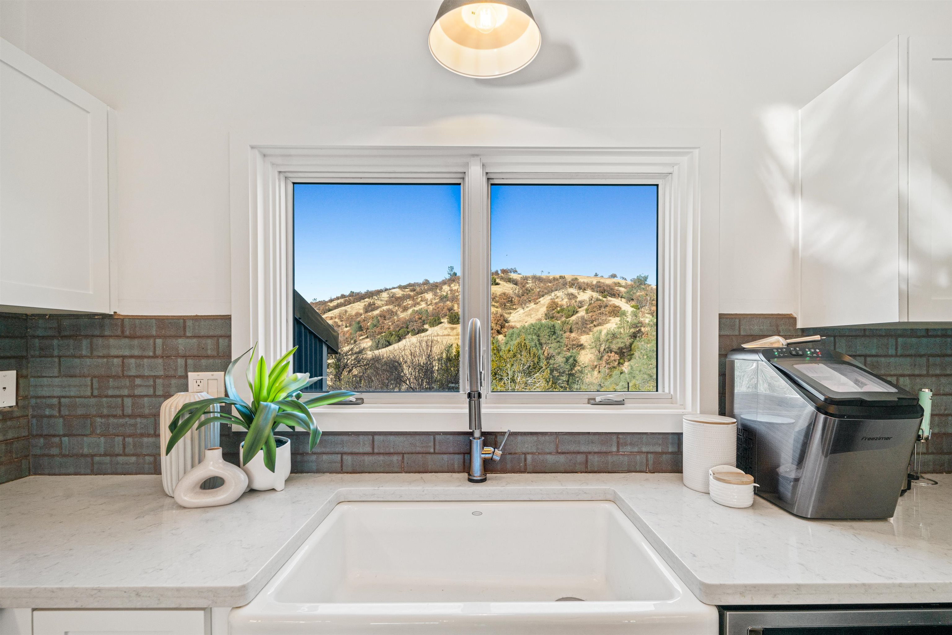 21000 Mines Road Livermore, CA 94550 - Photo 18 of 56 a kitchen with a sink and a potted plant