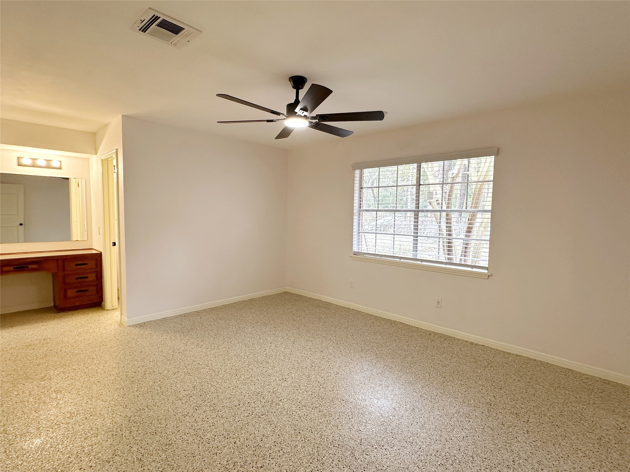 24342 East Webb Road Porter, TX 77365 - Photo 11 of 15 an empty room with windows and fan