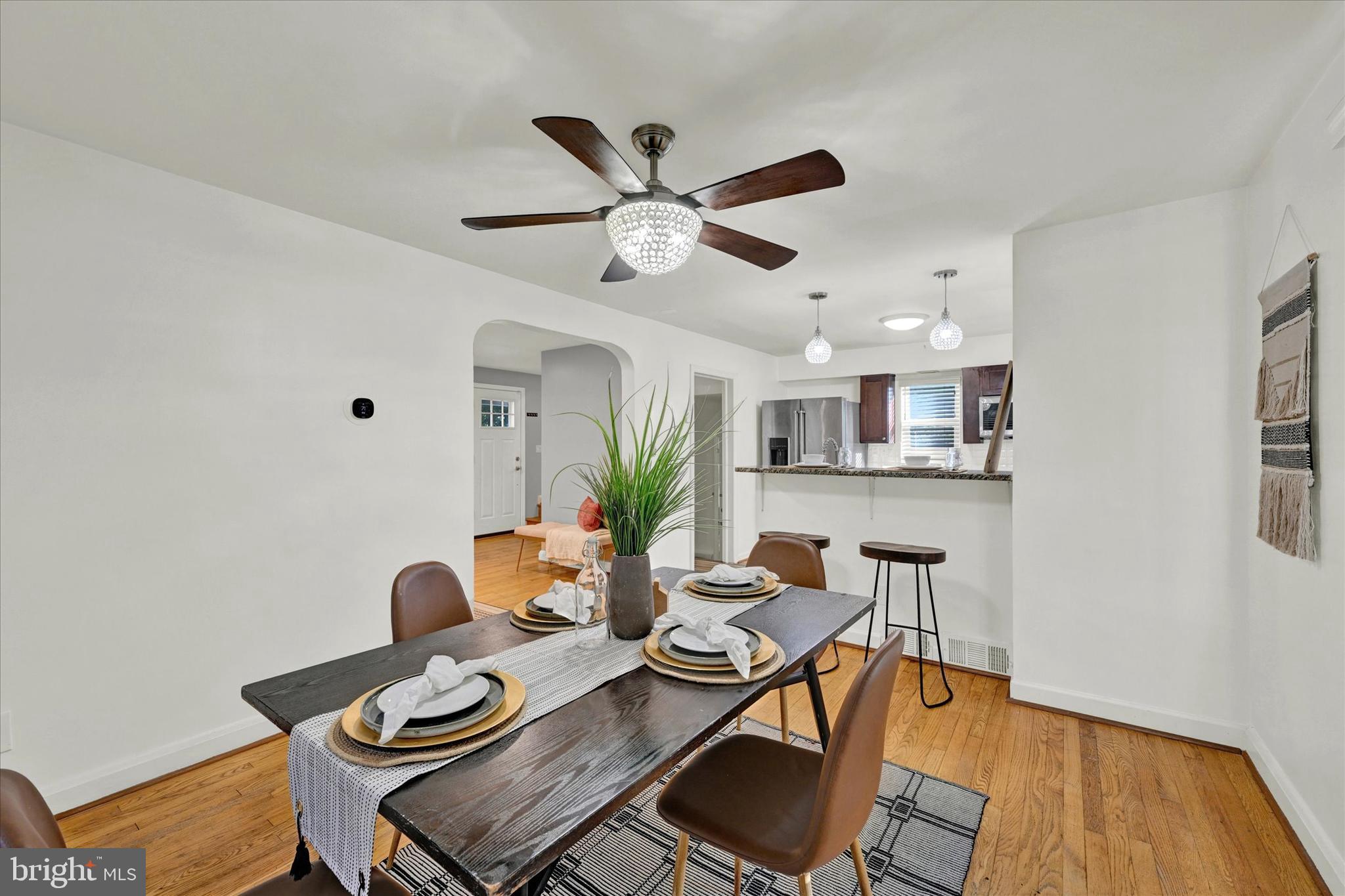 2019 Hillcrest Road Gwynn Oak, MD 21207 - Photo 13 of 29 a dining room with furniture and window