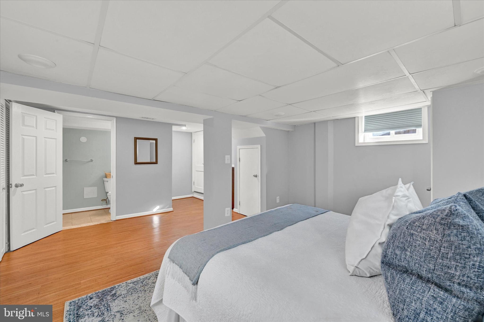 2019 Hillcrest Road Gwynn Oak, MD 21207 - Photo 22 of 29 a bedroom with a bed and a couch