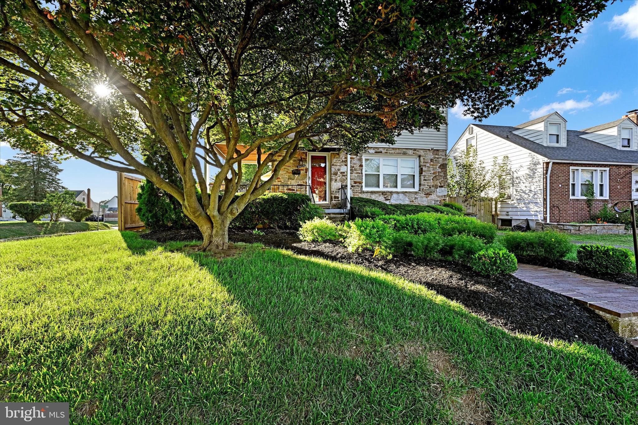2019 Hillcrest Road Gwynn Oak, MD 21207 - Photo 29 of 29 a front view of a house with garden