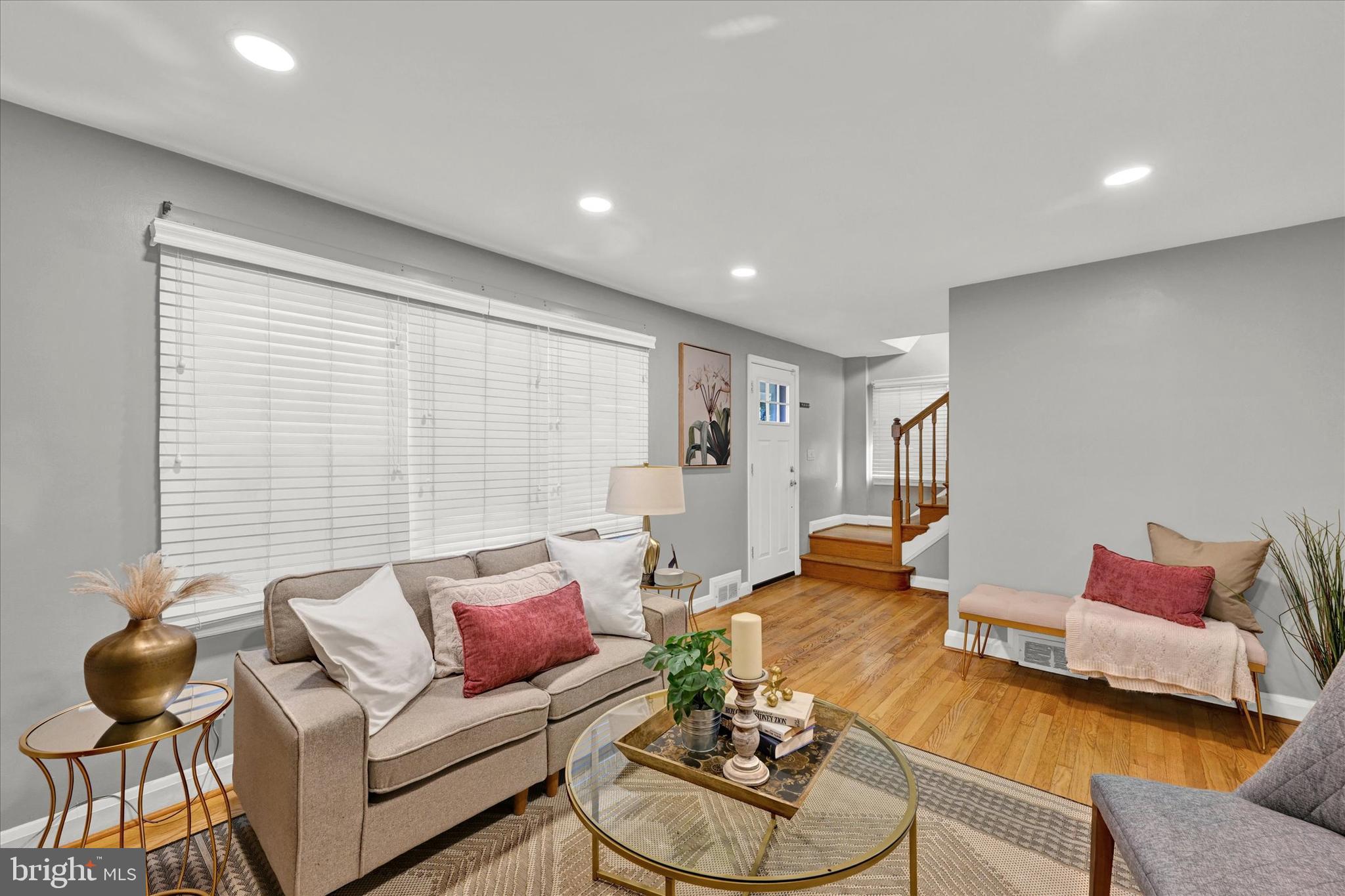 2019 Hillcrest Road Gwynn Oak, MD 21207 - Photo 6 of 29 a living room with furniture and a large window