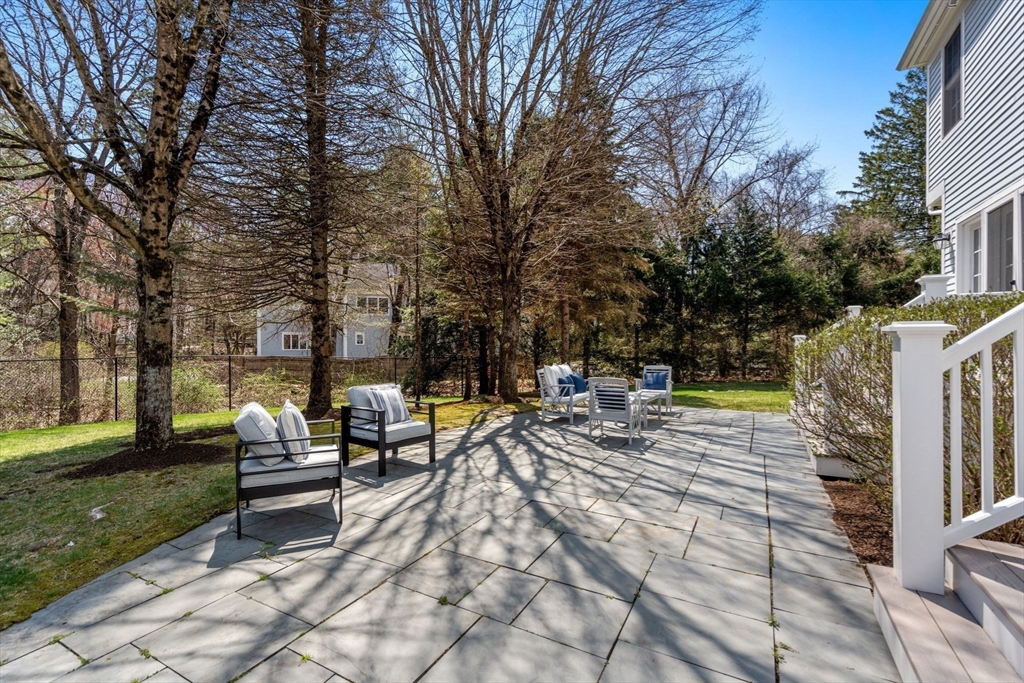 1 Beard Way Wellesley, MA 02482 - Photo 38 of 41 a view of a park with sitting area