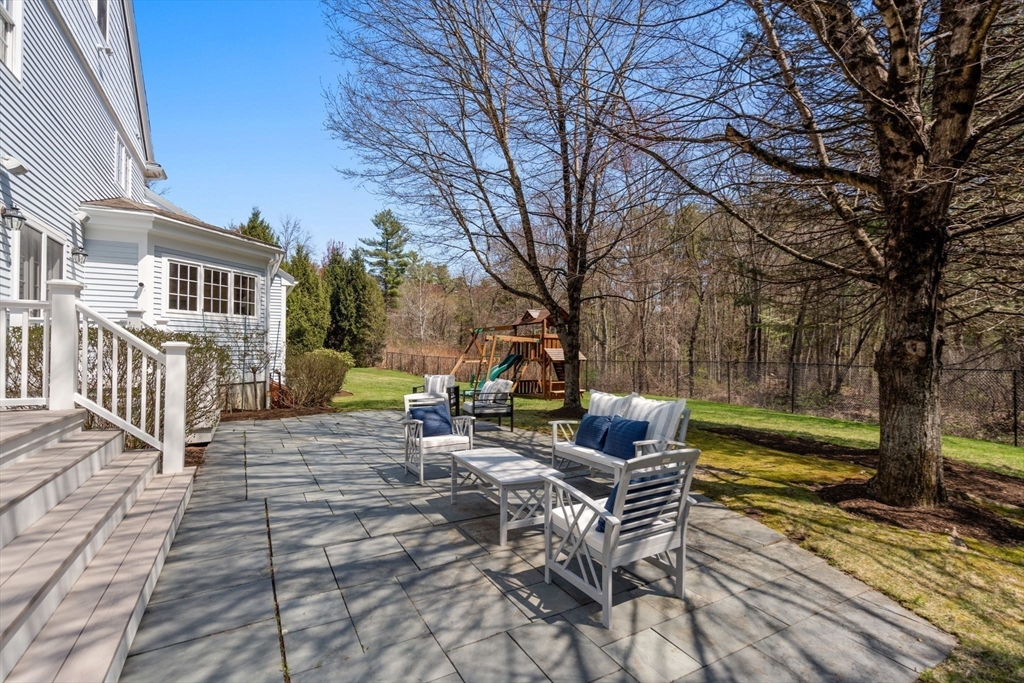 1 Beard Way Wellesley, MA 02482 - Photo 39 of 41 a view of a patio with a yard
