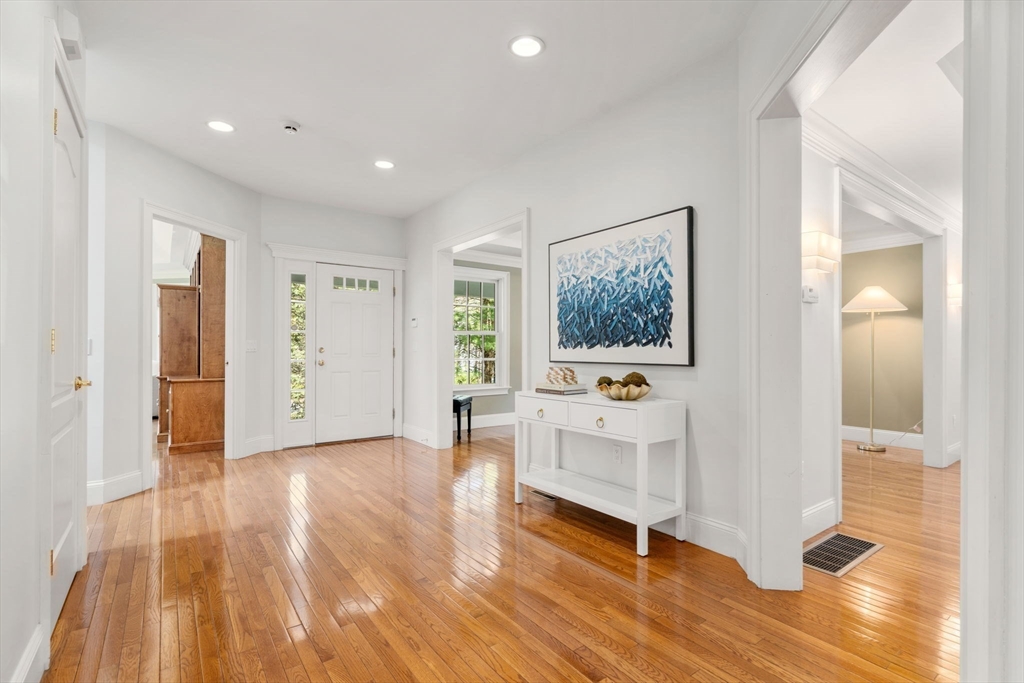 1 Beard Way Wellesley, MA 02482 - Photo 7 of 41 a view of an entryway with wooden floor
