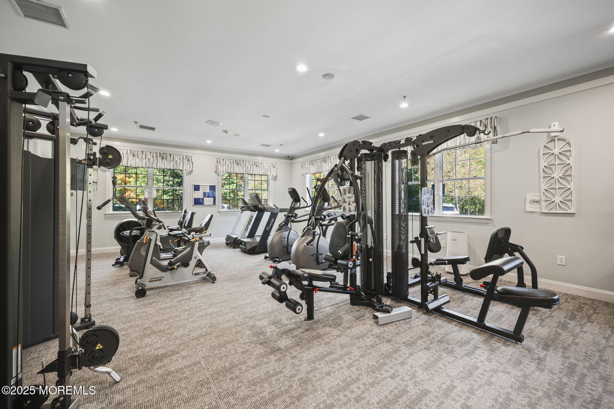 3208 Falston Circle, Unit 3208 Old Bridge, NJ 08857 - Photo 34 of 39 a view of a room with gym equipment