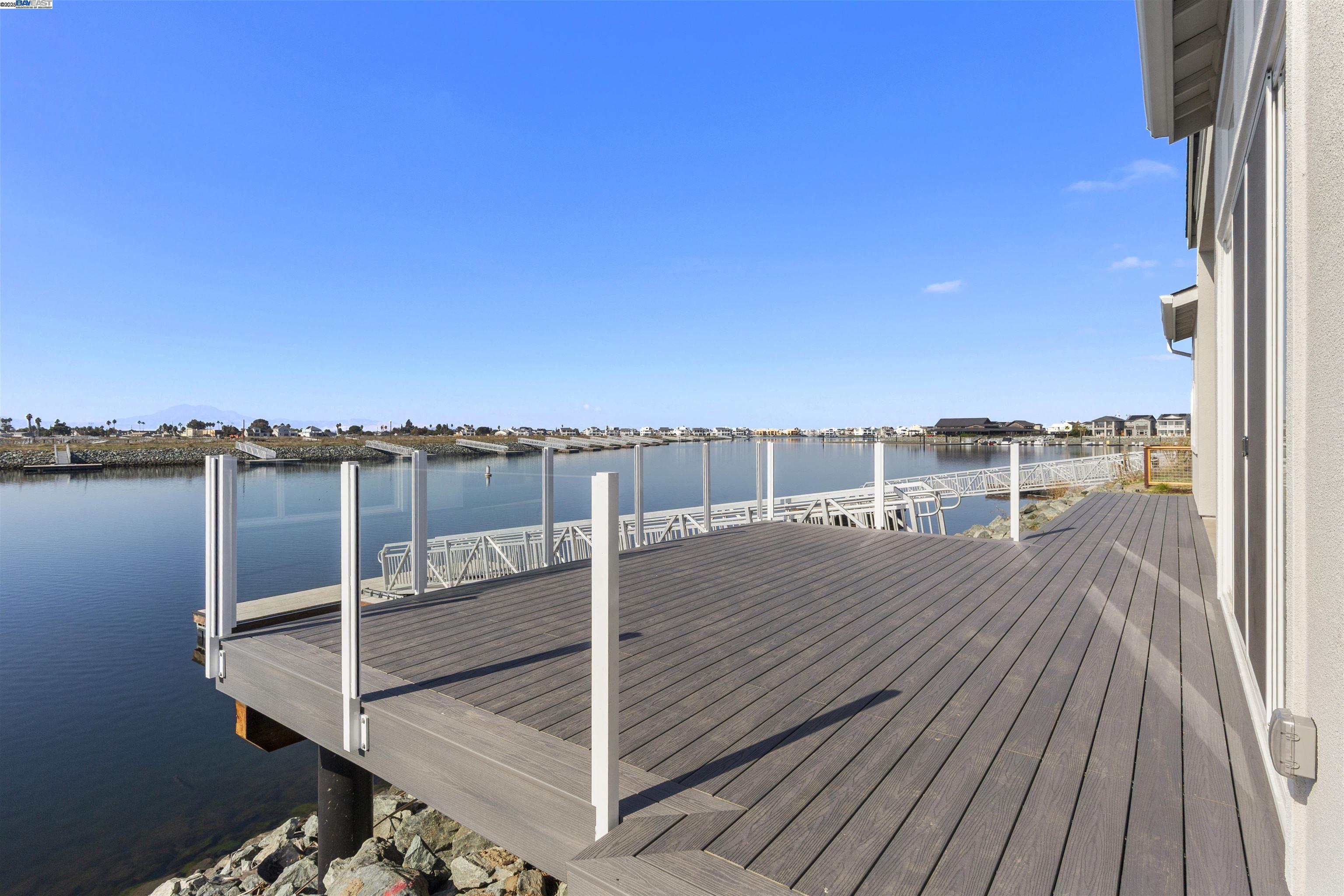 6012 Windsweep Road Bethel Island, CA 94511 - Photo 27 of 33 a view of a balcony with wooden floor and city view
