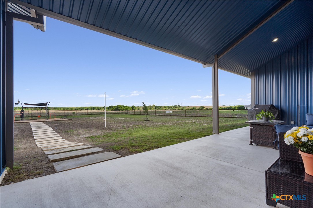 15073 Armstrong Ests Road Salado, TX 76571 - Photo 33 of 44 a view of a garden with an outdoor seating