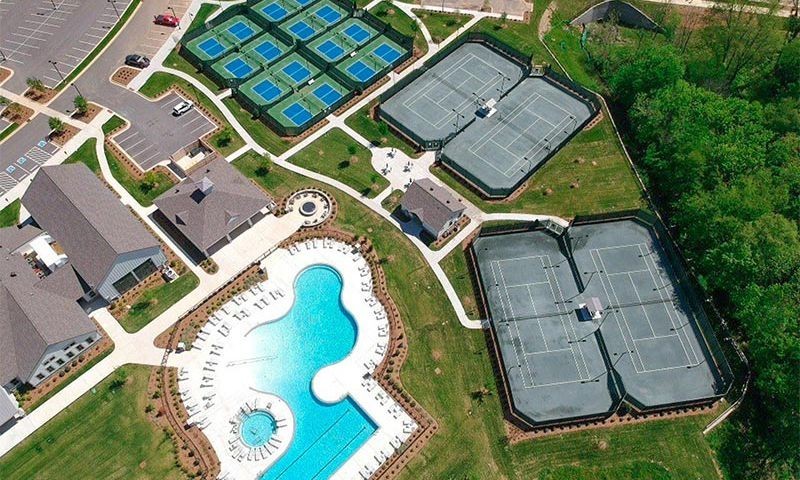 1514 Bledsoe Knoll Spring Hill, TN 37174 - Photo 41 of 47 an aerial view of a house