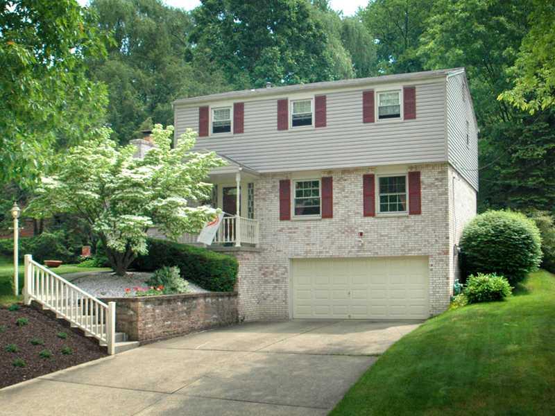 Exterior Front. AWESOME WELL MAINTAINED HOME, BEAUTIFUL LANDSCAPING. LARGE BACK YARD. DON T MISS THIS ONE! WON T LAST. CONVENIENT TO ALL MAJOR SHOPPING, NEW UPMC HOSPITAL,TURNPIKE.