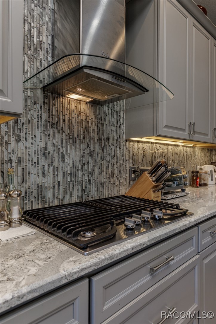 2291 North Mia Point Lecanto, FL 34461 - Photo 16 of 39 Stove and Fan Hood