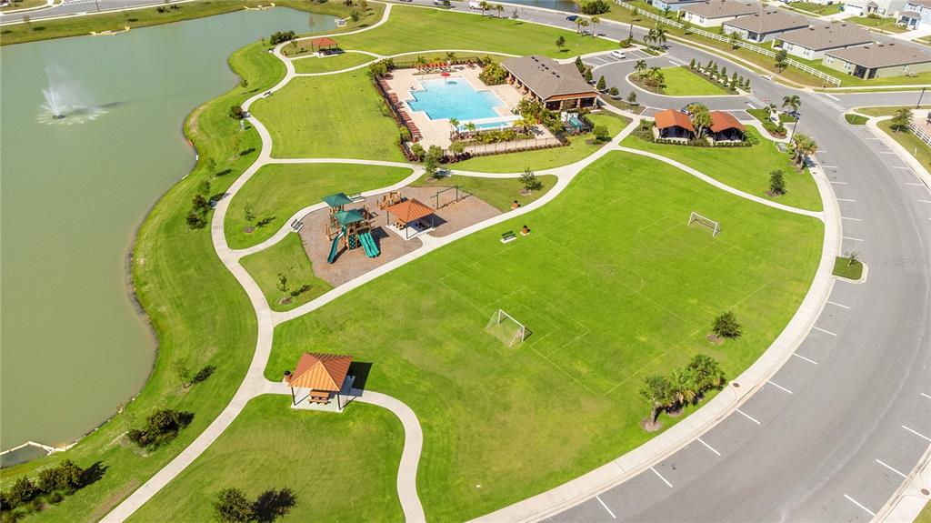 167 Eagleview Loop Davenport, FL 33837 - Photo 33 of 39 an aerial view of a tennis court