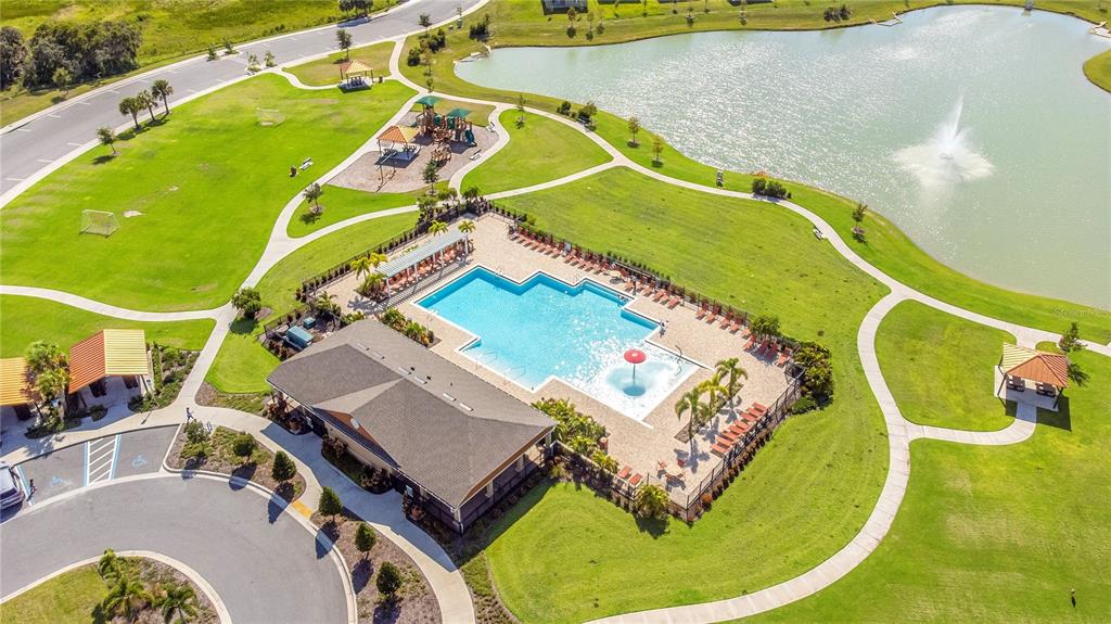 167 Eagleview Loop Davenport, FL 33837 - Photo 35 of 39 an aerial view of a swimming pool