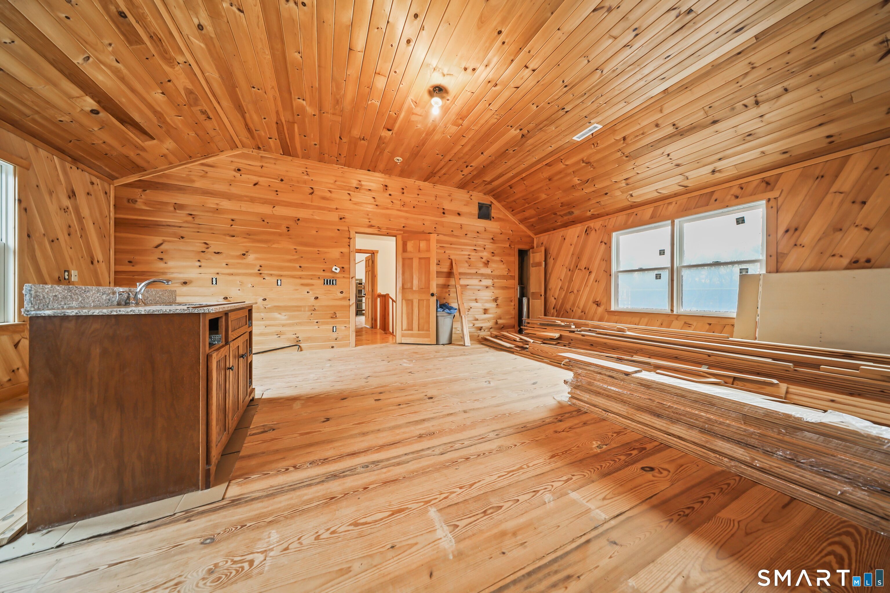 76 Clark Hill Road Prospect, CT 06712 - Photo 22 of 44 a view of a hall with wooden floor