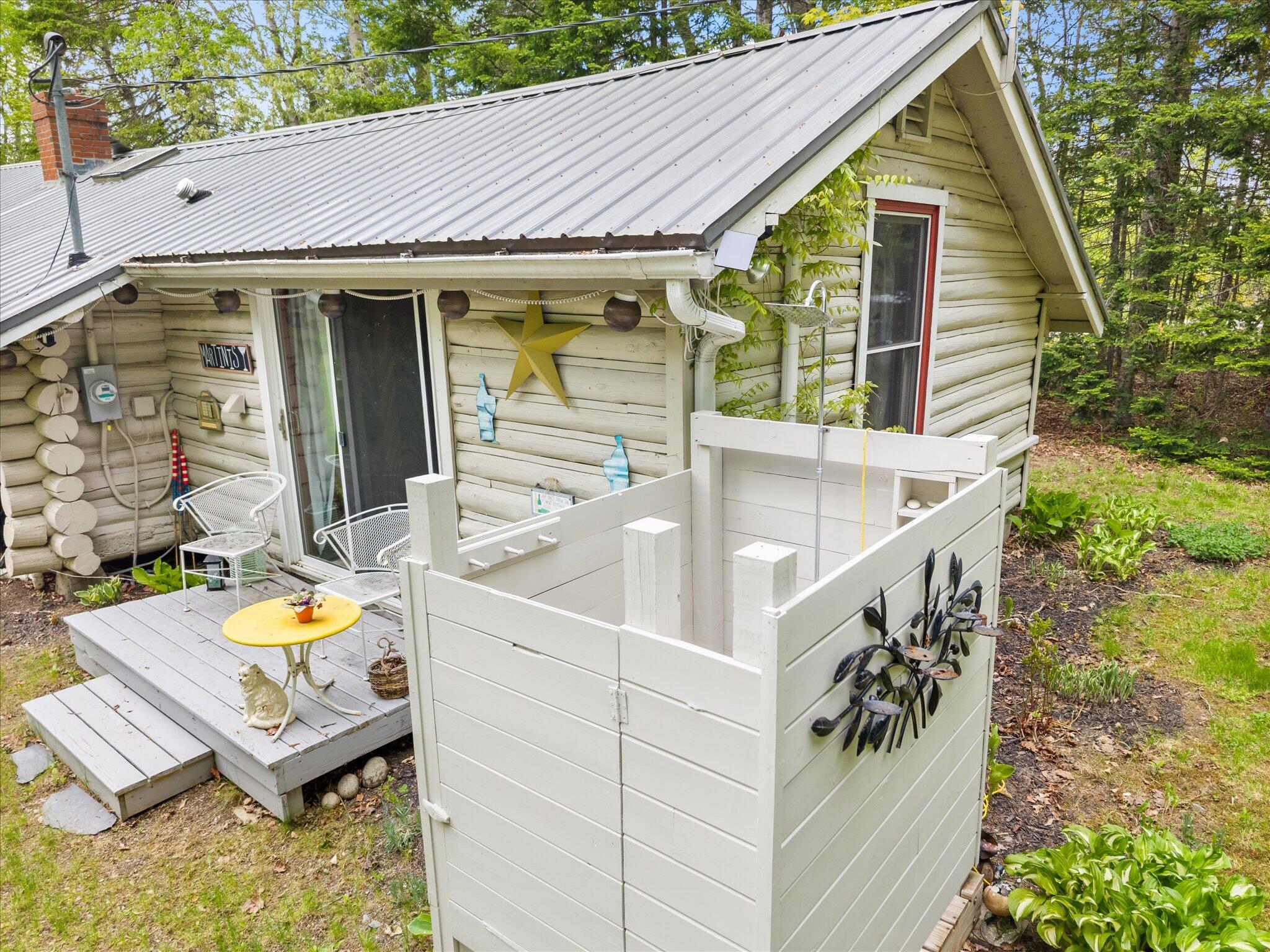 22 Old Ml Road Talmadge, ME 04492 - Photo 7 of 51 Outdoor shower...