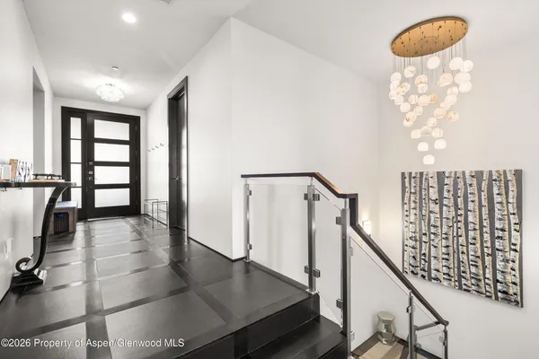 a view of entryway and hall