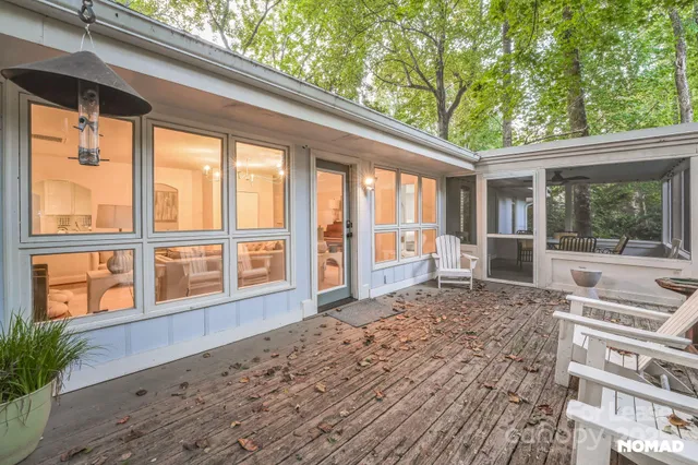 a house view with a outdoor space
