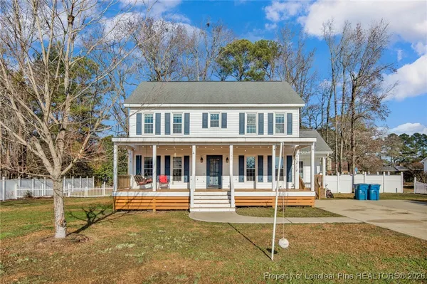 a house view with a outdoor space
