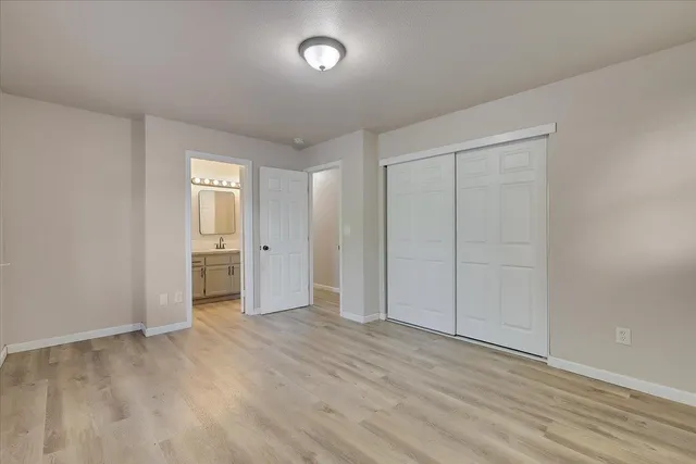 wooden floor in an empty room