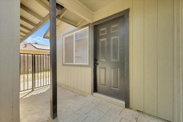 a view of an entryway