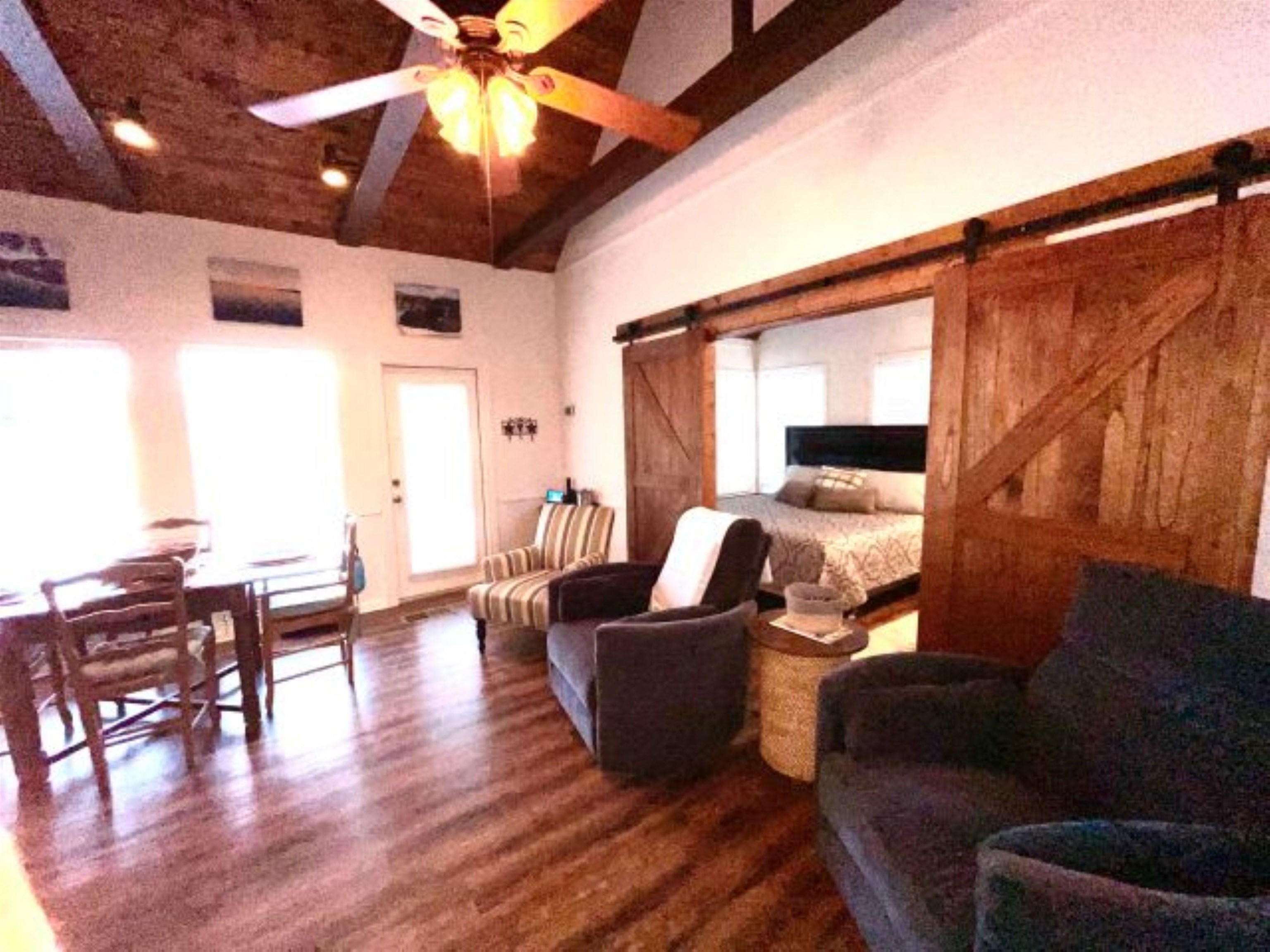 602 Sycamore Road Burnet, TX 78611 - Photo 11 of 26 a living room with furniture and wooden floor