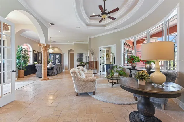 a bedroom with bed and window