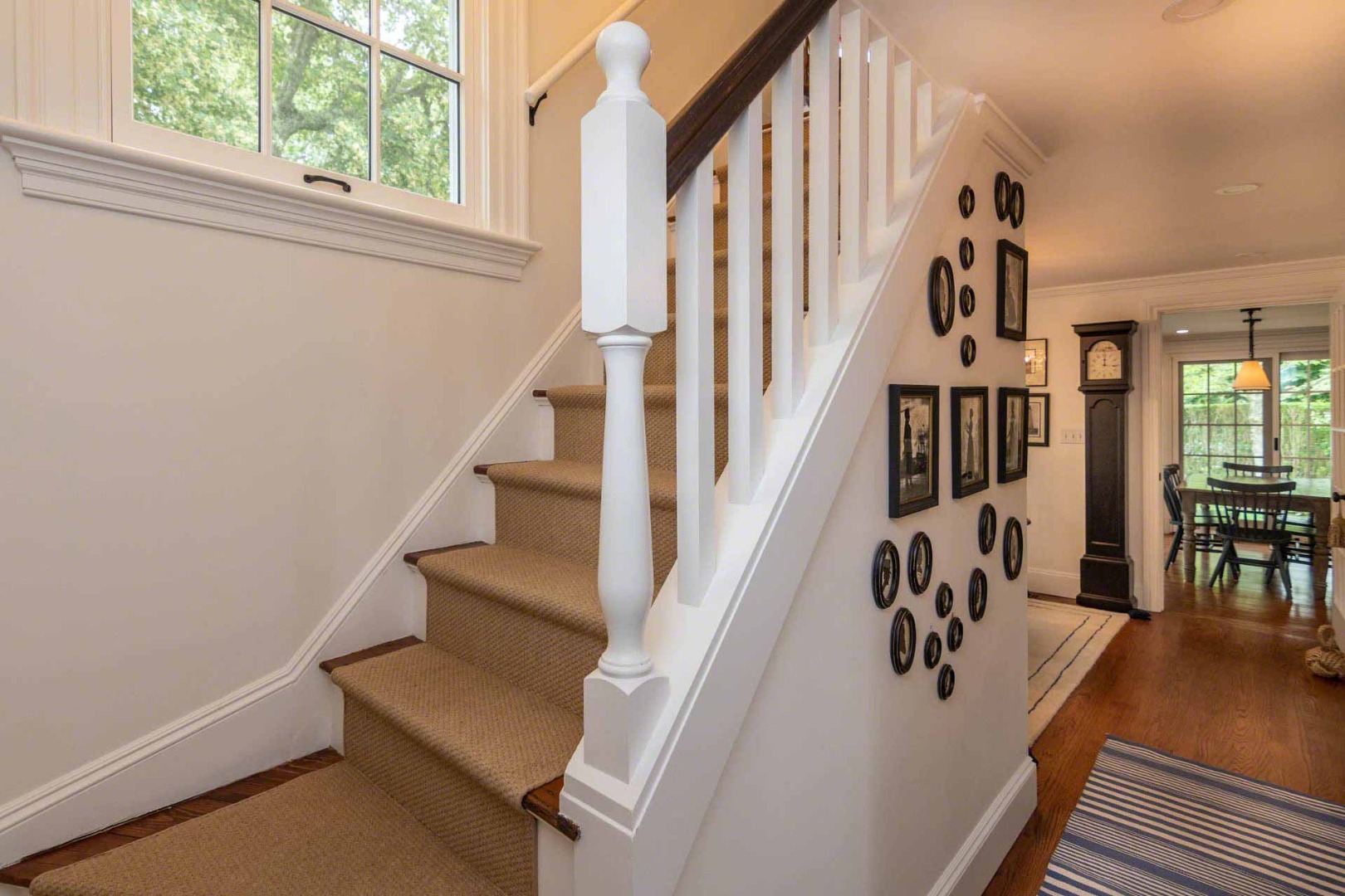 16 Mill Street Edgartown, MA 02539 - Photo 7 of 42 a view of entryway and hall with wooden floor