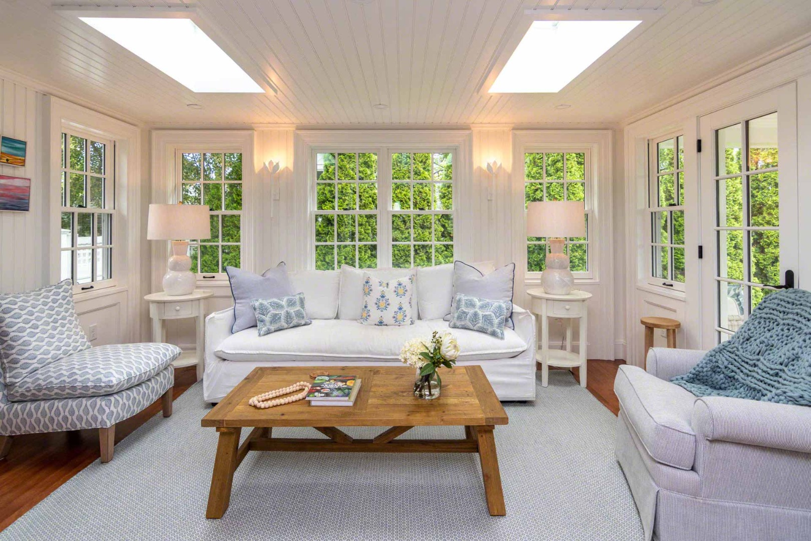 16 Mill Street Edgartown, MA 02539 - Photo 10 of 42 a living room with furniture and a large window