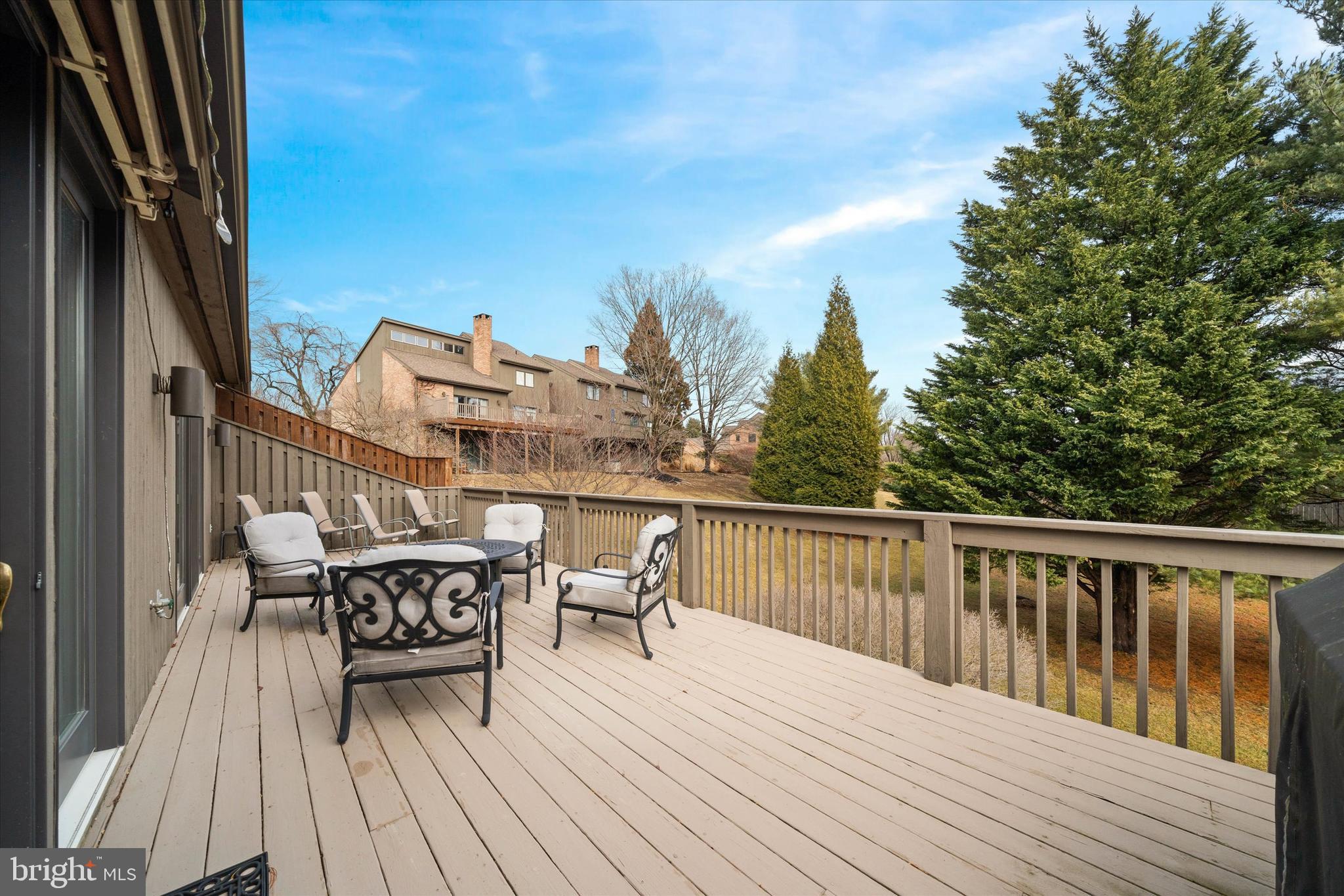 103 Downs Drive Wilmington, DE 19807 - Photo 56 of 70 a view of balcony with furniture and wooden floor